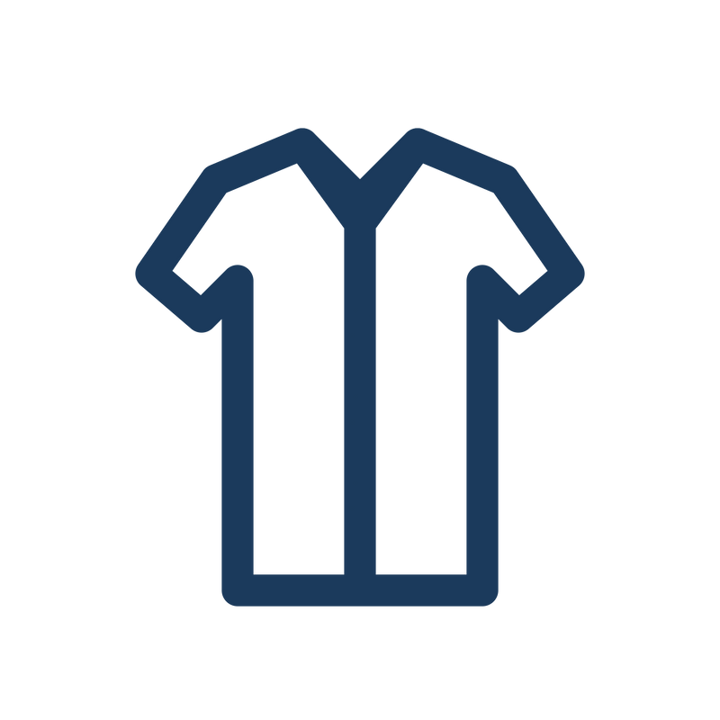 Camicia (appesa o piegata)